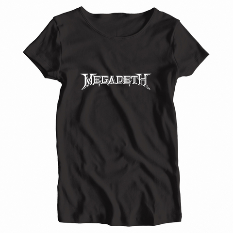 Remera Mujer Manga Corta MEGADETH 02