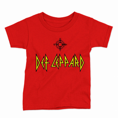 Remera Infantil Manga Corta DEF LEPPARD 01 - Wildshirts