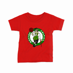 Remera Infantil Manga Corta BOSTON CELTICS 01 - Wildshirts