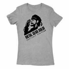 Remera Mujer Manga Corta METAL GEAR SOLID 01 - Wildshirts