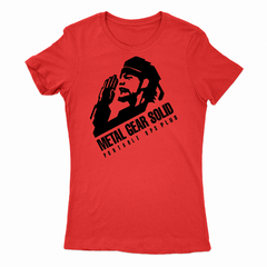 Remera Mujer Manga Corta METAL GEAR SOLID 01