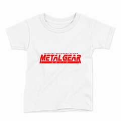 Remera Infantil Manga Corta METAL GEAR SOLID 02