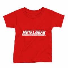 Remera Infantil Manga Corta METAL GEAR SOLID 02 - Wildshirts