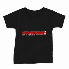 Remera Infantil Manga Corta METAL GEAR SOLID 04 - comprar online