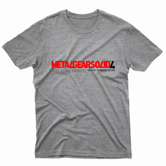 Remera Unisex Manga Corta METAL GEAR SOLID 04 en internet