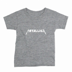 Remera Infantil Manga Corta METALLICA 03 en internet