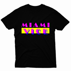 Remera Unisex Manga Corta MIAMI VICE 01