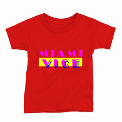 Remera Infantil Manga Corta MIAMI VICE 01 - Wildshirts