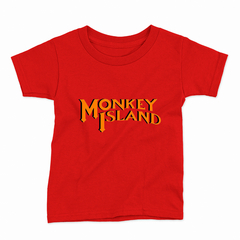 Remera Infantil Manga Corta MONKEY ISLAND 01 - Wildshirts