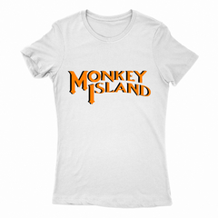 Remera Mujer Manga Corta MONKEY ISLAND 01