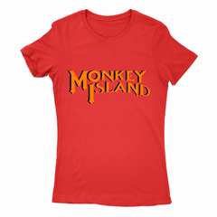 Remera Mujer Manga Corta MONKEY ISLAND 01 - Wildshirts