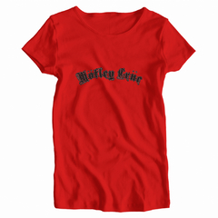 Remera Mujer Manga Corta MOTLEY CRUE 03 en internet