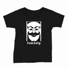 Remera Infantil Manga Corta MR. ROBOT 01