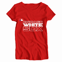 Remera Mujer Manga Corta CHICAGO WHITE SOX 01 - Wildshirts