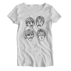 Remera Mujer Manga Corta THE BEATLES 01 - comprar online