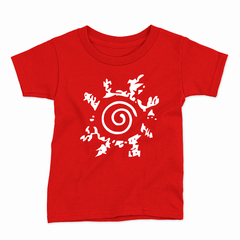 Remera Infantil Manga Corta NARUTO SELLADO 01 - Wildshirts