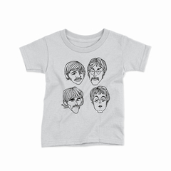 Remera Infantil Manga Corta THE BEATLES 01