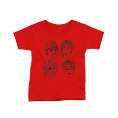 Remera Infantil Manga Corta THE BEATLES 01 - Wildshirts