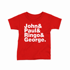 Remera Infantil Manga Corta THE BEATLES 07 - Wildshirts