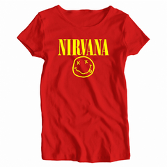 Remera Mujer Manga Corta Nirvana 01 - comprar online