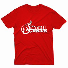 Remera Unisex Manga Corta NITRO CIRCUS 01 - Wildshirts