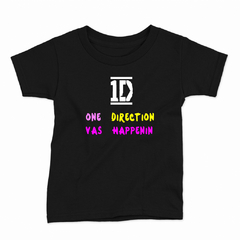 Remera Infantil Manga Corta ONE DIRECTION 04