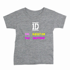 Remera Infantil Manga Corta ONE DIRECTION 04 en internet