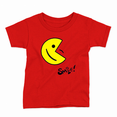 Remera Infantil Manga Corta PACMAN 01 - Wildshirts