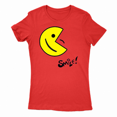 Remera Mujer Manga Corta PACMAN 01 - Wildshirts