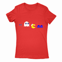 Remera Mujer Manga Corta PACMAN 03 - Wildshirts