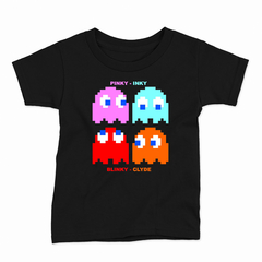 Remera Infantil Manga Corta PACMAN 04