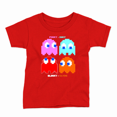 Remera Infantil Manga Corta PACMAN 04 - Wildshirts