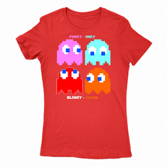 Remera Mujer Manga Corta PACMAN 04 - Wildshirts