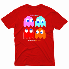 Remera Unisex Manga Corta PACMAN 04 - Wildshirts