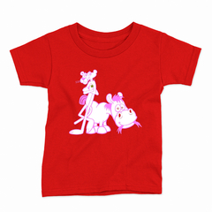 Remera Infantil Manga Corta PANTERA ROSA 08 - Wildshirts