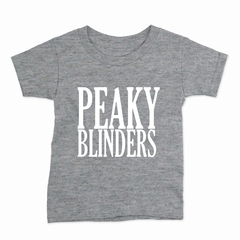 Remera Infantil Manga Corta PEAKY BLINDERS 03 en internet