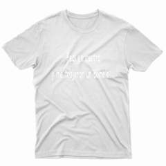 Remera Unisex Manga Corta PEDI UN CUATRO 01 - comprar online