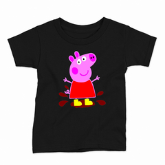 Remera Infantil Manga Corta PEPPA PIG 01 - Wildshirts