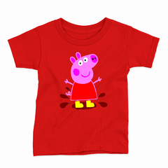 Remera Infantil Manga Corta PEPPA PIG 01 en internet