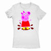 Remera Mujer Manga Corta PEPPA PIG 01