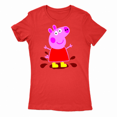 Remera Mujer Manga Corta PEPPA PIG 01 en internet