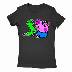 Remera Mujer Manga Corta PEPPA PIG 02 - Wildshirts