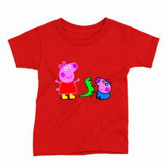 Remera Infantil Manga Corta PEPPA PIG 03 en internet