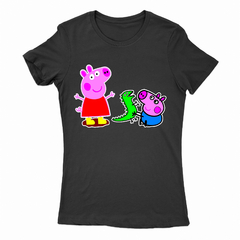 Remera Mujer Manga Corta PEPPA PIG 03 - Wildshirts