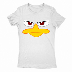 Remera Mujer Manga Corta PERRY EL ORNITORRINCO 01 - Wildshirts