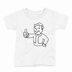 Remera Infantil Manga Corta PIPBOY 01 - comprar online