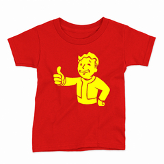 Remera Infantil Manga Corta PIPBOY 01 - Wildshirts