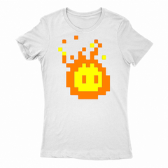 Remera Mujer Manga Corta PIXEL FIREBALL 01 - comprar online