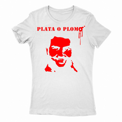 Remera Mujer Manga Corta PLATA O PLOMO 01 - comprar online