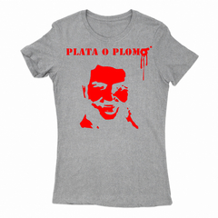 Remera Mujer Manga Corta PLATA O PLOMO 01 en internet